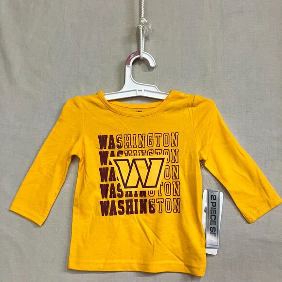 cTeam Apparel Kid's 12M Maroon/Yellow 2 Piece Set T-Shirt & Jogger Pants - Picture 7 of 16